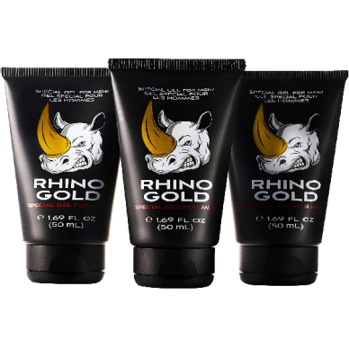 Rhino Gold Gel - gel para aumento do pênis