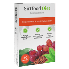 Dieta Sirtfood – cápsulas para perda de peso