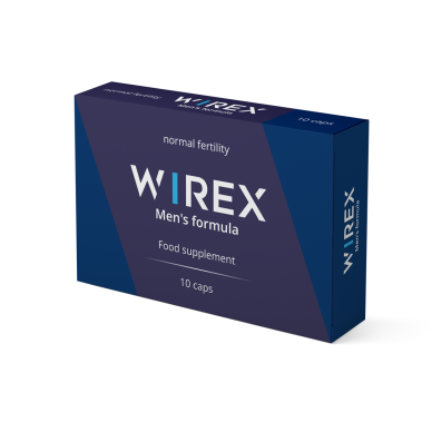Wirex - cápsulas para aumentar os níveis de testosterona e melhorar a potência